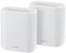 ASUS Tri-Band WiFi 6 Mesh WiFi System, suitable for all Businesses, Supports up to 5 SSIDs, Customized Guest portal, 2.5 Gbps port, Enterprise-grade Network Security ExpertWiFi App 2 Pack