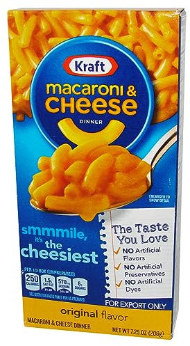 2 x Kraft Macaroni - Mac and Cheese - 2 x 7,25oz / 206g