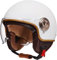 3/4 Halber Motorradhelm, Retro-Motorradhelm, ECE-Zugelassener Retro-Jet-Helm Für Damen Und Herren, Moped, Motorrad, Helikopter C,54-61CM