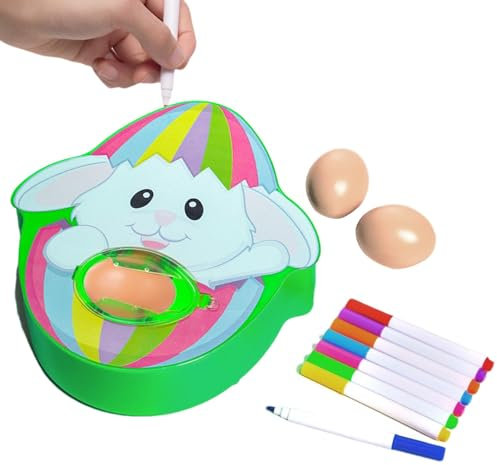 Ostereier Malmaschine,Ostereier Dekorationsset,Ostereier Maschine,Ostereier Färben,Osterei Dekorationsset,Osterei-Spinner,Ostereier Malmaschine,Osterei Dekorieren Maschine,Ostereier-Färbeset