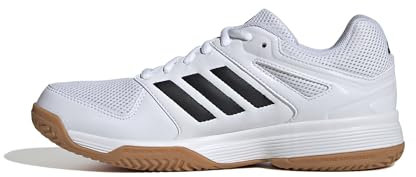 adidas Damen Speedcourt Women Indoor Shoes Schuhe, FTWR White/core black/GUM10, 40 EU