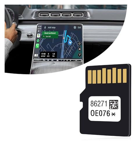 2024 New Version Car Navigation SD Card,86271-0E076 Micro SD Card for Car GPS Navigation System,Micro SD Memory Cards Compatible with Toyota 4Runner Avalon Camry Highlander