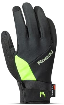Roeckl Reichenthal 2 Winter Fahrrad Handschuhe lang schwarz/gelb 2027