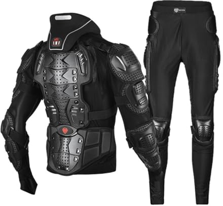 Baymate Motorrad Körperpanzer Motocross-Schutzausrüstung Erwachsene Motorrad Schutz Jacke Bike Brustkorb Wirbelsäulen-Protektor Jacke