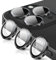 Oelrstfe Protector de Lente Cámara para iPhone 13 Pro/13 Pro Max,Película Protectora de Camara Lentes,Cristal Vidrio Templado HD Transparente Dureza 9H Anti-arañazo Sin Burbujas Protección,Negro