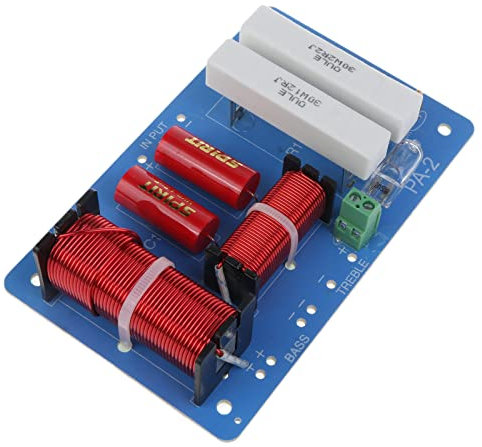500W Bass Subwoofer Frequenzverteiler Divider 2 Wege Lautsprecher Filter