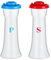 Uhidka Salon et Poivre Shakers Grand Sablier Couvert pour la Cuisine à et Le Camping