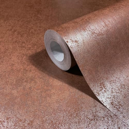 marburg Tapete Rot Uni Modern Klassisch Opulent für Wohnzimmer Schlafzimmer Küche 10,05 x 0,53m