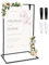 Caballete para Cartel de Boda, 123x73x53cm Cartel de Bienvenida para Boda Soporte de Exhibición de Caballete de Metal Soporte de Decoración de Boda para Boda, Carteles, Exhibiciones de Arte