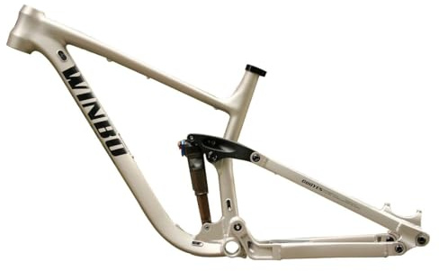 Telaio per bici con sospensioni 27.5er 29er Telaio per mountain bike enduro 15.5''/17''/18'' Freno a disco XC/DH/FR Telaio per discesa Boost Perno passante, con ammortizzatori posteriori ad aria (Co
