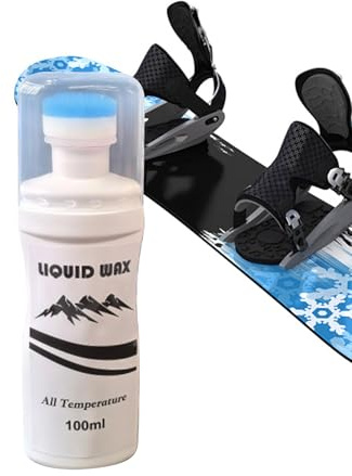 Ski Wax Spray - Snowboard Wax Spray | Water Repêllent, Cross-Country Waxes 70g, Any Temperature, Easy Cork Applicator, Long-lasting Performance, Secret Vanilla Scent, Made in USA, PFAS-free Great