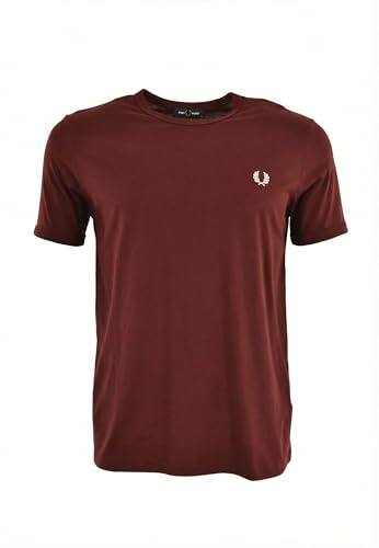Fred Perry Ringer T-Shirt, Herren T-Shirt - L