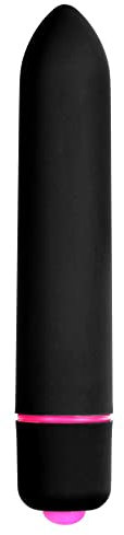 Me You Us - Blossom 10 Mode Bullet Vibrator, Black, Powerful and Versatile Mini Vibrating Bullet for Targeted Pleasure and Sensations