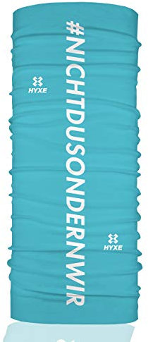 HYXE Mund-Nasen-Maske - Schlauchtuch, Schal, Kopftuch, Stirnband, verschiedenste Designs, Unisex, 10 Tragevarianten