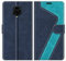 MOBESV Hülle für Xiaomi Redmi Note 9 Pro Handyhülle, Lederhülle mit Kartenfach, Klapphülle mit Ständer, Flip Case Handytasche Schutzhülle, Modisch Blau
