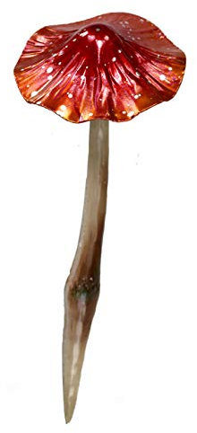 DARO DEKO Metall Garten-Stecker (1 Stück, Pilz 38cm)