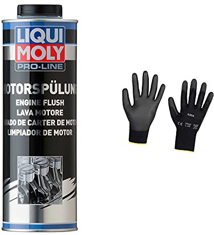 Iloda Original Liqui Moly 1l Pro-Line Motorspülung 2425 Schutzhandschuhe