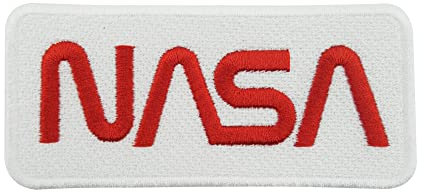 Finally Home Weißer Nasa Patch zum Aufbügeln | Astronaut Patches, Weltall Bügelbild, Planeten Aufbügler, Weltraum Aufnäher, Flicken