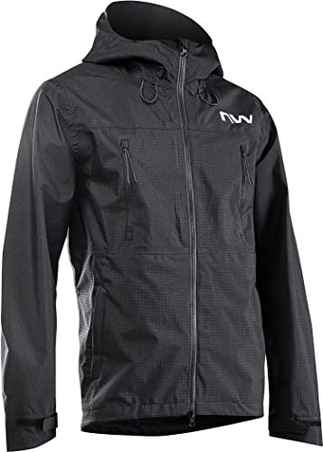 Northwave Noworry Pro Hardshell Fahrrad Regenjacke schwarz 2026: Größe: XXL (54)