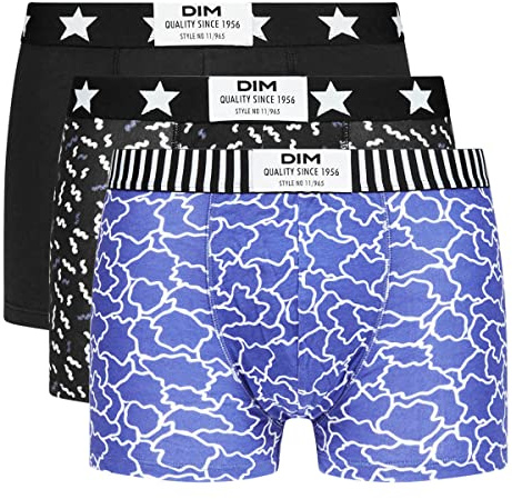 Dim Boxer Homme Vibes Coton Stretch x3