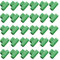 Lot de 30 colliers de serrage pour serre, 11 mm, clips pour plantes, filet, tunnel, cadre d'ombrage