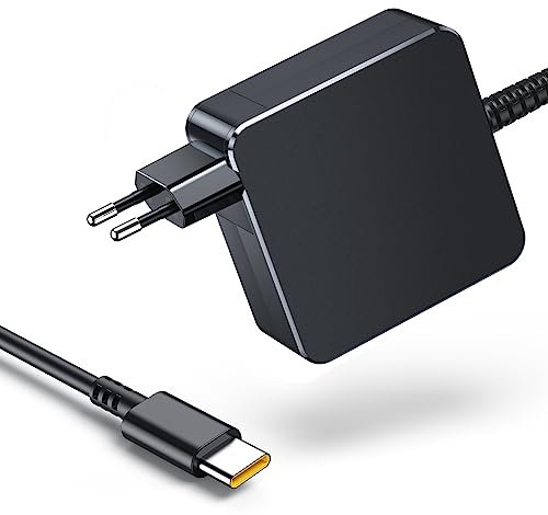 Sheivulo 65W USB C Netzteil Laptop Ladekabel für Lenovo ThinkPad Ladegerät Yoga HP Chromebook für Dell Latitude XPS Typ C, AC-Adapter für Acer Asus Samsung