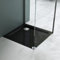 Mai & Mai Shower Tray Bathroom | Acrylic | Black | Square Shower Tray | WDH: 80×80×4cm | Durable Modern Shower Base for Shower Enclosures Faro1