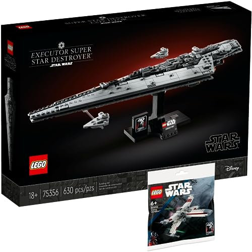 Lego 2er Set: 75356 Supersternzerstörer Executor & 30654 X-Wing Starfighter