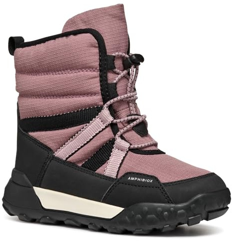 Geox J Trekkyup Girl B Ab, Scarpone da Neve Bambine e Ragazze
