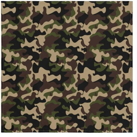 Stoffservietten, 50,8 x 50,8 cm, Grün, 6 Stück, waschbar, Polyester, Dinnerservietten, langlebig, quadratisch, Stoffserviette für Zuhause, Küche, Esszimmer, Hochzeit, Party