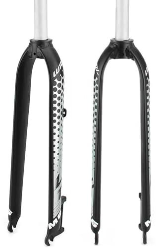 LYMFCFC Fourche De VTT Fourche Rigide 26 27.5 29 Pouces Avant VTT pour VTT 9Mm QR Frein À Disque Vélo B,29in