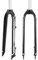 LYMFCFC Forcella per Mountain Bike Forcella Rigida 26 27,5 29 Pollici MTB Anteriore per Mountain Bike 9Mm QR Freno A Disco per Bicicletta B,29in