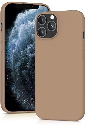 YATWIN für iPhone 11 Pro Hülle, Premium Silikon Handyhülle mit Kameraschutz, Seidig-Weicher Berühren Ultra Dünne Stoßfeste Kratzfeste Schutzhülle, Milchtee