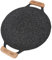 Poêle à Griller Coréenne, 38cm Poêle à Barbecue Plate en Fonte, Plaque de Cuisson Ronde Antiadhésive Comales Para Tortillas pour Cuisinière à Gaz