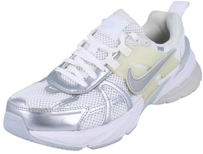 NIKE FD0736-104 W V2K Run Women White/Metallic Silver-Platinum Tint UK 5.5