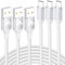 USB C Cable [3Pack 2M] Type C Charger Fast Charge Nylon USB A to C Lead for Samsung Galaxy S20 S21 S8 S9 A32 A43 A52 A72 Note 20, iPad, Xiaomi, OPPO