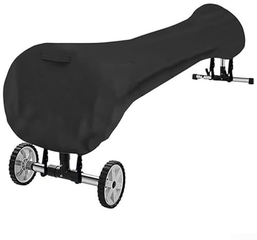 Zoegneer Poolabdeckung für den Außenbereich, 420D Oxford-Gewebe, Poolrollenabdeckung, wasserdicht, Rollen-Abdeckung für Außenpool, Innenhof, Pool, schwarze Isolierung