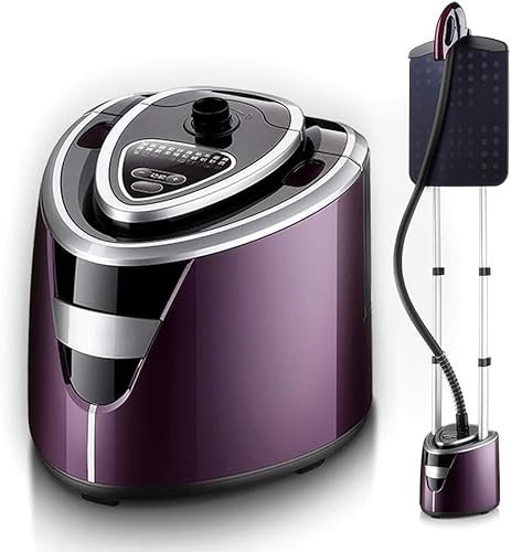 Clothes Upright Steamer, Height Adjustable Floor Steam Irons, Heavy Duty Stand Up Garment Steamer With 180 Degree Adjustable Ironing Board