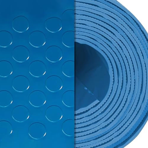 Coin Pattern Floor Mats, Thickened Sheet Vinyl Flooring for Commercial Gyms, Boats Helm Pads, Anti-Fatigue Solution