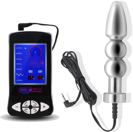 Elektro Shock Sexspielzeug, Analplug, Elektrostimulation Anal, Vaginaldildo und Prostata Massagegerät Sm Sex Spielzeug Für Männer Frauen Paare Masturbieren