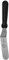 Mercer Culinary M18890P Millennia 6-Inch Offset Spatula, Stainless Steel, Black