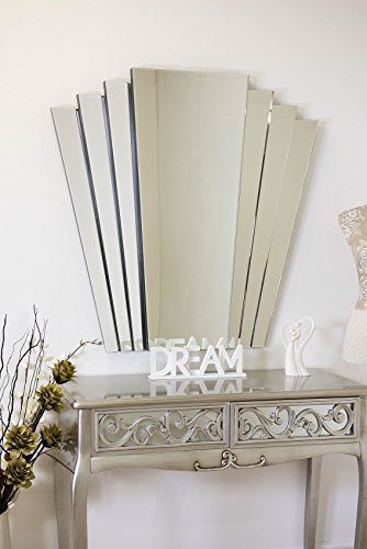 Modern Art Deco Style Venetian Mirror 100 x 100