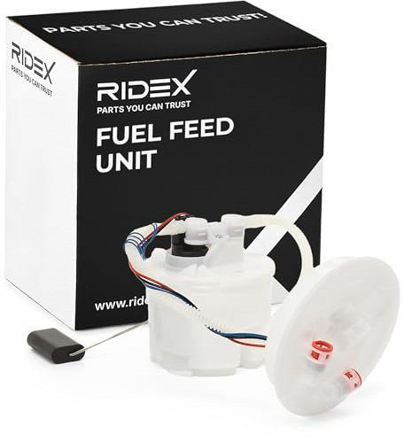 RIDEX 1382F0050 Kraftstoffpumpe Kraftstoff-Fördereinheit Modul Benzinpumpe mit Tankgeber mit Vorfilter Kompatibel mit FORD FOCUS DAW, DBW 1339027 5T169H307AA 1135288