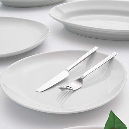 Assiette à steak porcelaine blanche - D 27,5 cm - Tivoli