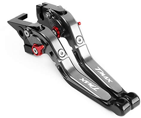 Set leve freno in alluminio Regolabile titanio Per TMAX 500 2008-2011; TMAX 530 SX DX 2012-2019