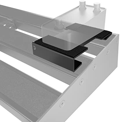 D'Addario XPND Pedal Board Riser - Elevate Pedal for Guitar Pedal Board - Raises 1 inch on Pedalboard - Built In Cut Out for Cable Routing - Riser Fits 1 Pedal