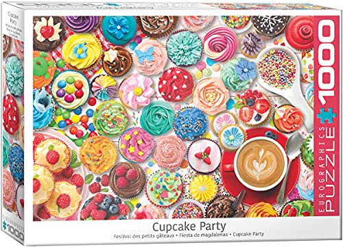 empireposter Leckere Cupcakes in bunten Farben - 1000 Teile Puzzle im Format 68x48 cm