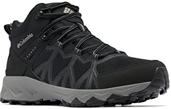 Columbia Peakfreak 2 Mid Outdry, Scarponi da trekking alta Uomo, Black/Titanium II 2023 , 48 EU