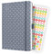 SIGEL J3121 Wochenkalender Jolie 2023 - ca. A5 - hellgrau - Hardcover - Gummiband, Stiftschlaufe, Einstecktasche - 174 Seiten - FSC-zertifiziert - Terminplaner