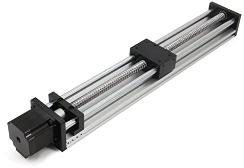 Befenybay 400 mm effektive Verfahrlänge Doppelter optischer Achsenführungs-Kugelumlaufspindel SFU1605 mit NEMA23-Schrittmotor für DIY-CNC-Fräserteile X Y Z Lineartischaktuator und 3D-Drucker